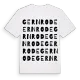 Gernrode ordlek t-shirt