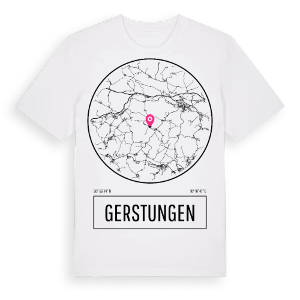 Gerstungen t-shirt – ekologisk bomull t-shirt från Pinshirt