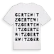 Gertewitz ordlek t-shirt