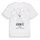 Gößnitz karta t-shirt