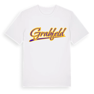 Grabfeld baseball t-shirt – ekologisk bomull t-shirt från Pinshirt