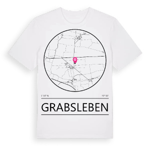 Grabsleben t-shirt – ekologisk bomull t-shirt från Pinshirt