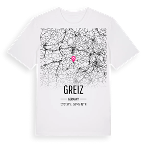 Greiz karta t-shirt – ekologisk bomull t-shirt från Pinshirt
