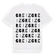 Greiz ordlek t-shirt