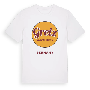 Greiz cirkel t-shirt – ekologisk bomull t-shirt från Pinshirt