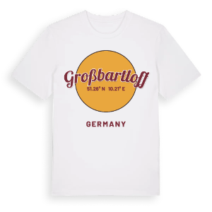 Großbartloff cirkel t-shirt – ekologisk bomull t-shirt från Pinshirt
