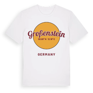 Großenstein cirkel t-shirt – ekologisk bomull t-shirt från Pinshirt
