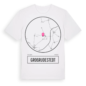 Großrudestedt t-shirt – ekologisk bomull t-shirt från Pinshirt