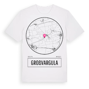 Großvargula t-shirt – ekologisk bomull t-shirt från Pinshirt