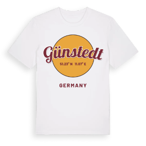 Günstedt cirkel t-shirt – ekologisk bomull t-shirt från Pinshirt