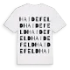 Haidefeld ordlek t-shirt