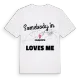 Någon i Hainspitz älskar mig t-shirt