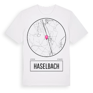 Haselbach t-shirt – ekologisk bomull t-shirt från Pinshirt