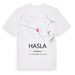Hasla karta t-shirt – ekologisk bomull t-shirt från Pinshirt