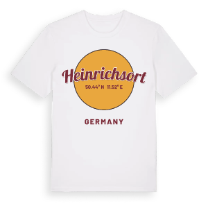Heinrichsort cirkel t-shirt – ekologisk bomull t-shirt från Pinshirt