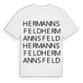 Hermannsfeld ordlek t-shirt