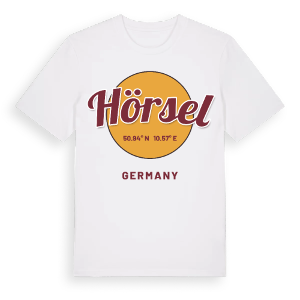 Hörsel cirkel t-shirt – ekologisk bomull t-shirt från Pinshirt