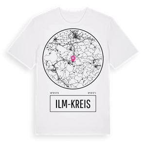 Ilm-Kreis t-shirt – ekologisk bomull t-shirt från Pinshirt