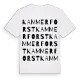 Kammerforst ordlek t-shirt