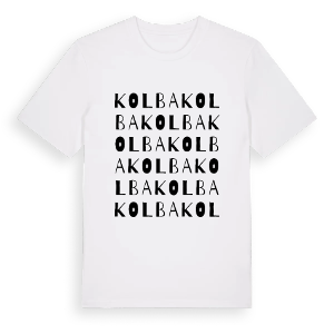 Kolba ordlek t-shirt – ekologisk bomull t-shirt från Pinshirt