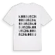 Korbußen ordlek t-shirt