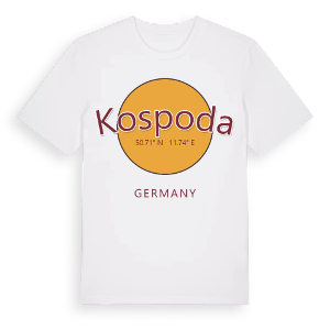 Kospoda cirkel t-shirt – ekologisk bomull t-shirt från Pinshirt