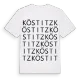 Köstitz ordlek t-shirt