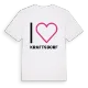 Jag älskar Kraftsdorf t-shirt stort tryck