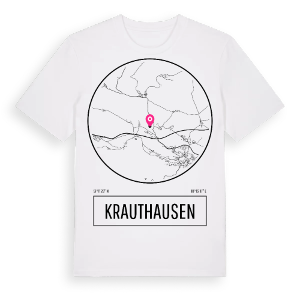 Krauthausen t-shirt – ekologisk bomull t-shirt från Pinshirt