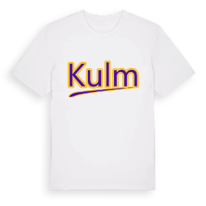Kulm baseball t-shirt – ekologisk bomull t-shirt från Pinshirt