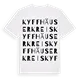Kyffhäuserkreis ordlek t-shirt