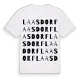 Laasdorf ordlek t-shirt
