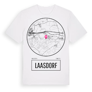 Laasdorf t-shirt – ekologisk bomull t-shirt från Pinshirt