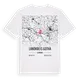 Landkreis Gotha karta t-shirt
