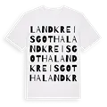 Landkreis Gotha ordlek t-shirt