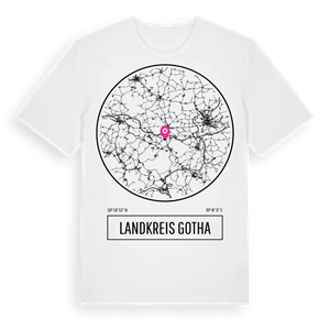 Landkreis Gotha t-shirt – ekologisk bomull t-shirt från Pinshirt