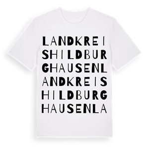 Landkreis Hildburghausen ordlek t-shirt – ekologisk bomull t-shirt från Pinshirt