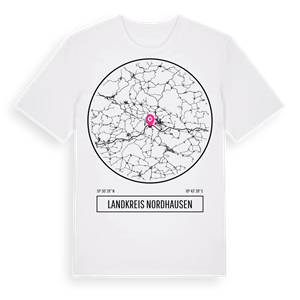 Landkreis Nordhausen t-shirt – ekologisk bomull t-shirt från Pinshirt