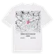 Landkreis Saalfeld-Rudolstadt karta t-shirt