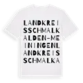 Landkreis Schmalkalden-Meiningen ordlek t-shirt