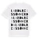 Landkreis Sömmerda ordlek t-shirt