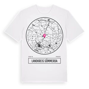 Landkreis Sömmerda t-shirt – ekologisk bomull t-shirt från Pinshirt