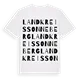 Landkreis Sonneberg ordlek t-shirt