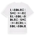 Landkreis Weimarer Land ordlek t-shirt