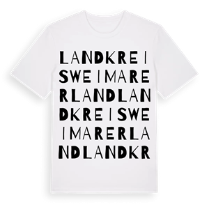 Landkreis Weimarer Land ordlek t-shirt – ekologisk bomull t-shirt från Pinshirt