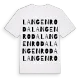 Langenroda ordlek t-shirt