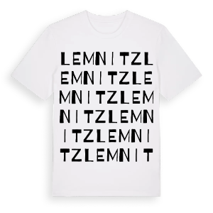 Lemnitz ordlek t-shirt – ekologisk bomull t-shirt från Pinshirt