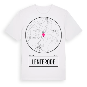Lenterode t-shirt – ekologisk bomull t-shirt från Pinshirt
