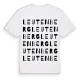 Leutenberg ordlek t-shirt