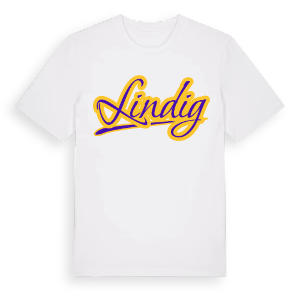 Lindig baseball t-shirt – ekologisk bomull t-shirt från Pinshirt